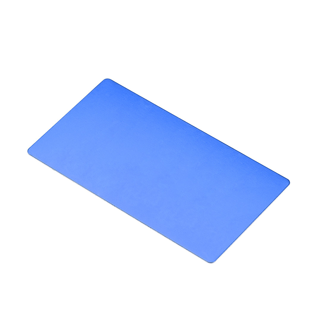 Harfington Blank Metal Card Anodized Aluminum Plate for DIY Laser Printing
