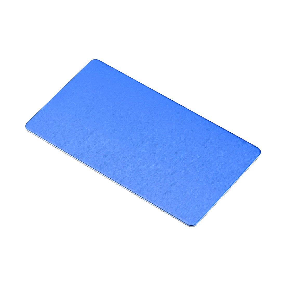 Harfington Blank Metal Card Anodized Aluminum Plate for DIY Laser Printing