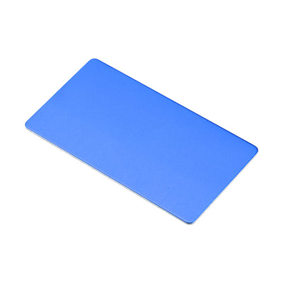 Harfington Blank Metal Card Anodized Aluminum Plate for DIY Laser Printing