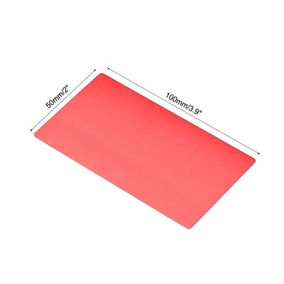Harfington Blank Metal Card Anodized Aluminum Plate for DIY Laser Printing