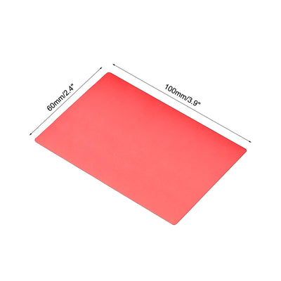 Harfington Blank Metal Card Anodized Aluminum Plate for DIY Laser Printing