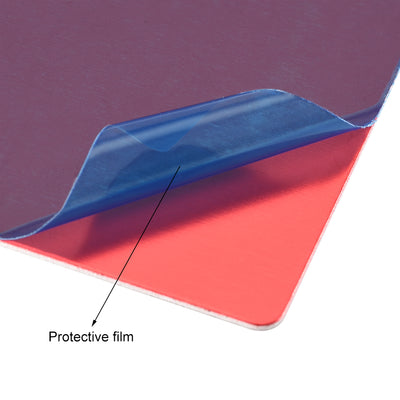 Harfington Blank Metal Card Anodized Aluminum Plate for DIY Laser Printing