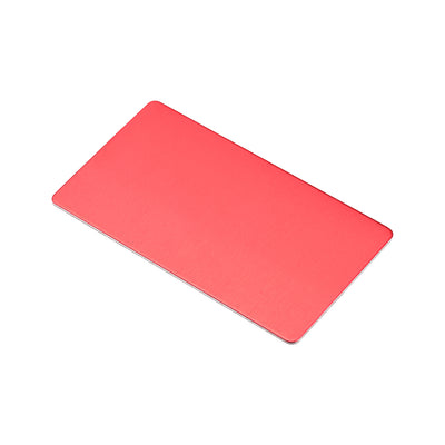 Harfington Blank Metal Card Anodized Aluminum Plate for DIY Laser Printing