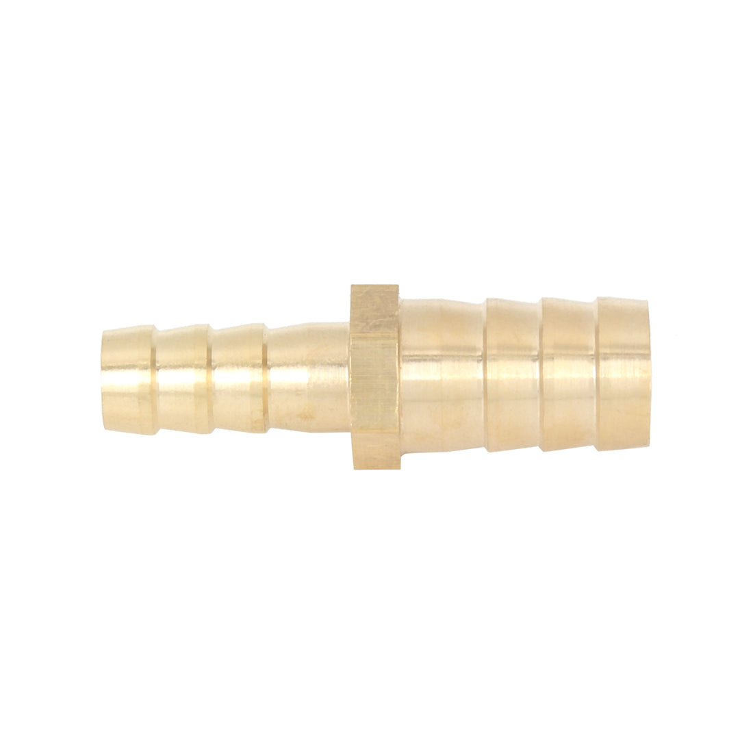 Harfington 14mm to 10mm Brass Barb Hose Fitting Straight Connector Adaptor