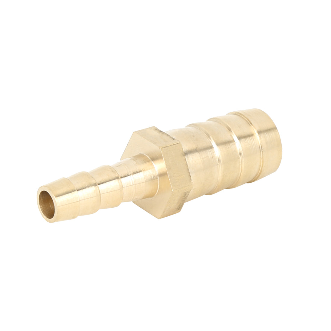 Harfington 14mm to 8mm Brass Barb Hose Fitting Straight Connector Adaptor