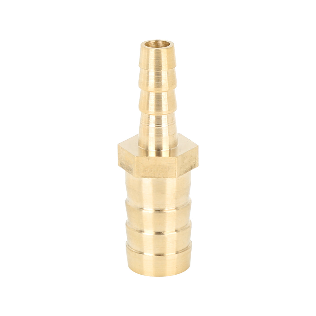 Harfington 14mm to 8mm Brass Barb Hose Fitting Straight Connector Adaptor