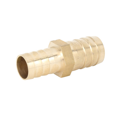 Harfington 19mm to 16mm Brass Barb Hose Straight Connector Adaptor Reducer Splicer Fitting