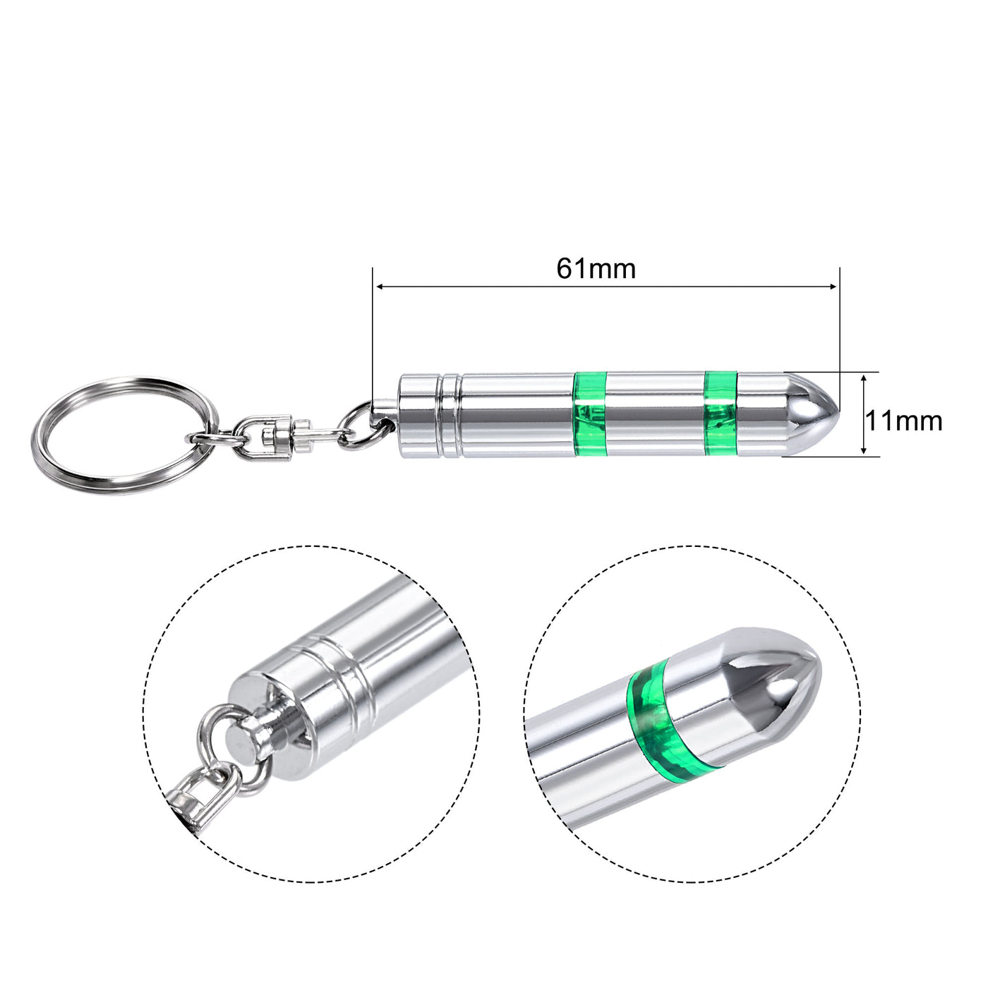 Harfington Anti-Static Keychain Static remove Secondary Electricity Discharge