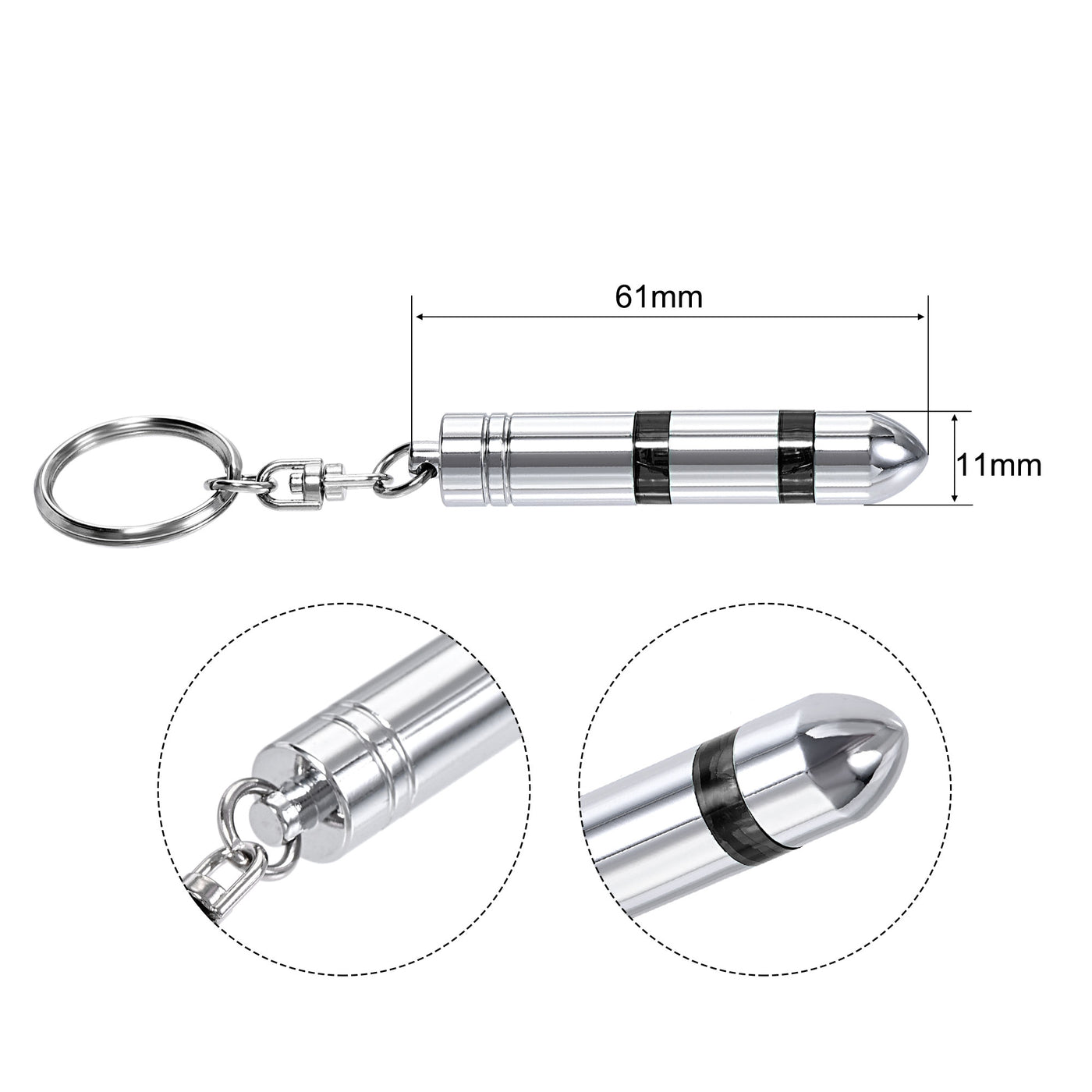 Harfington Anti-Static Keychain Static remove Secondary Electricity Discharge