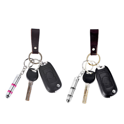 Harfington Anti-Static Keychain Static Eliminator Car Static Eliminator (4 Colors, 1Set)