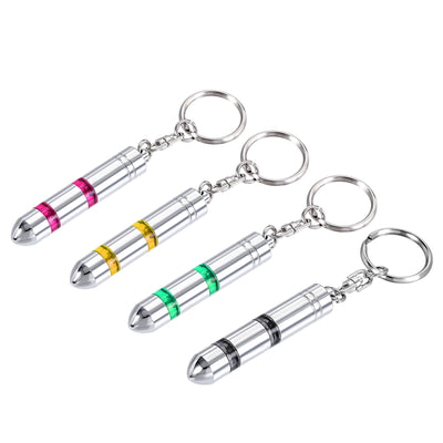Harfington Anti-Static Keychain Static Eliminator Car Static Eliminator (4 Colors, 1Set)