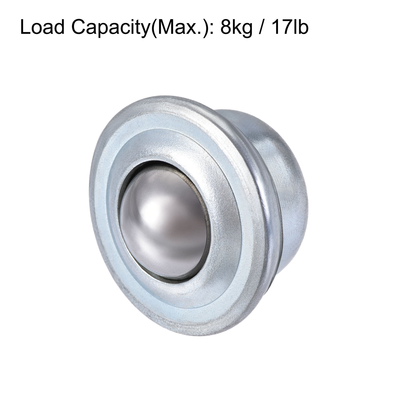 Harfington Ball Transfer Bearing Unit mm Lbs Carbon Steel Drop-in Type for Transmission 1pcs