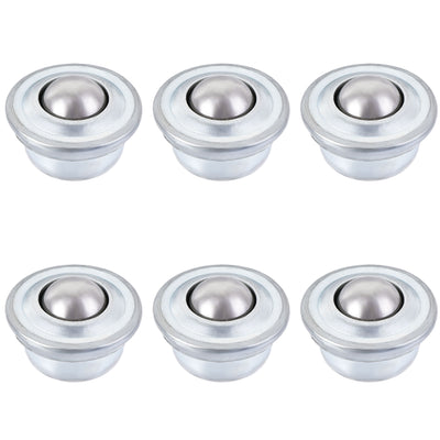 Harfington Ball Transfer Bearing Unit mm Lbs Carbon Steel Drop-in Type for Transmission 6pcs