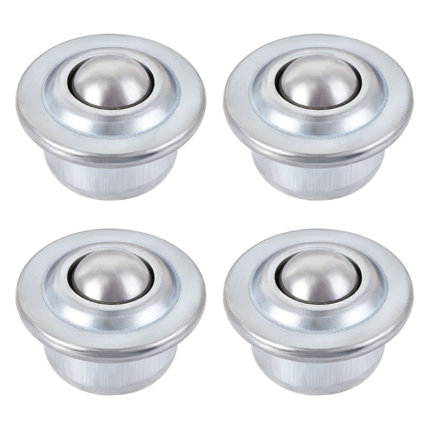 Harfington Ball Transfer Bearing Unit mm Lbs Carbon Steel Drop-in Type for Transmission 4pcs