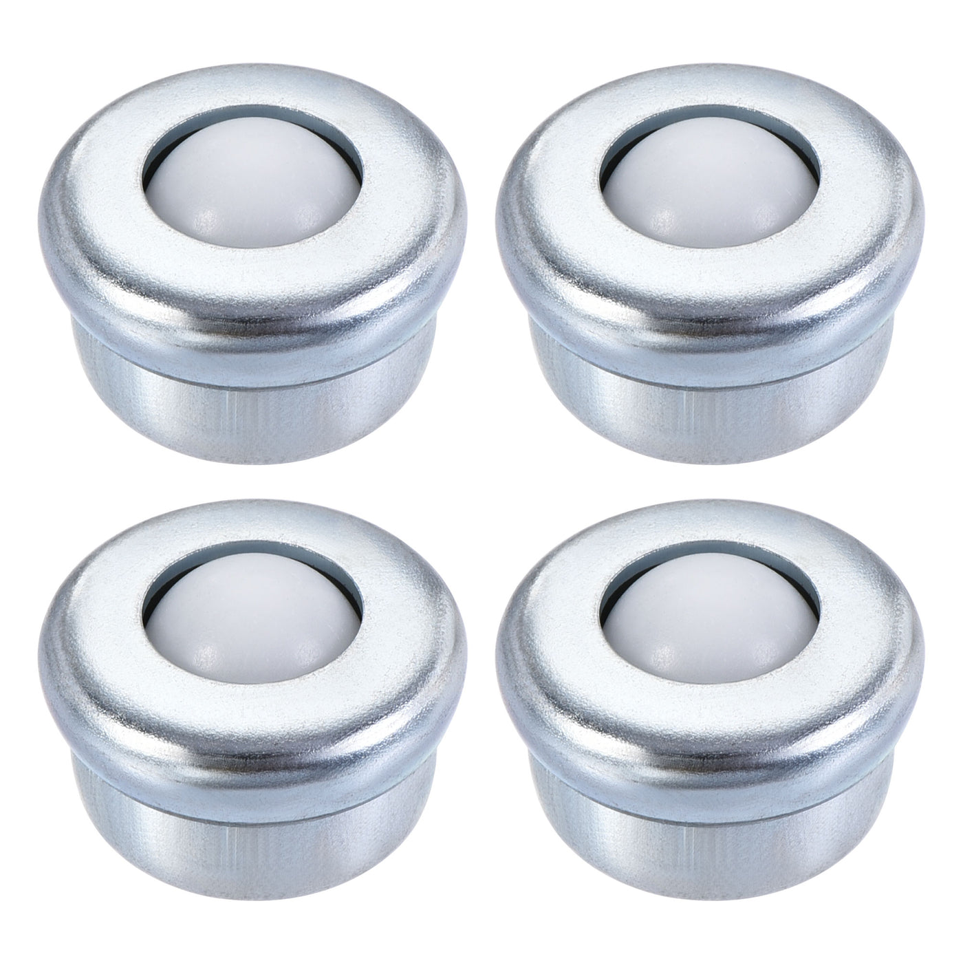 Harfington Ball Transfer Bearing Unit 8mm 6.6Lbs Nylon Drop-in Type for Transmission 4pcs
