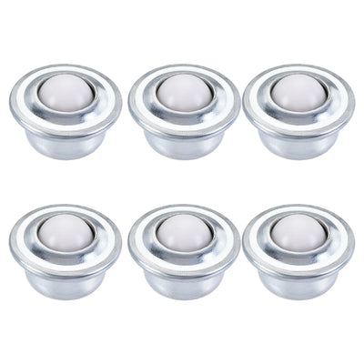 Harfington Ball Transfer Bearing Unit mm Lbs Nylon Drop-in Type for Transmission 6pcs