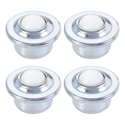 Harfington Ball Transfer Bearing Unit mm Lbs Nylon Drop-in Type for Transmission 4pcs