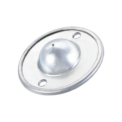 Harfington Ball Transfer Bearing Unit mm Lbs Carbon Steel Flange-mount Type for Transmission 6pcs