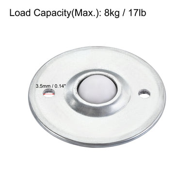 Harfington Ball Transfer Bearing Unit mm Lbs Nylon Flange-mount Type for Transmission 1pcs