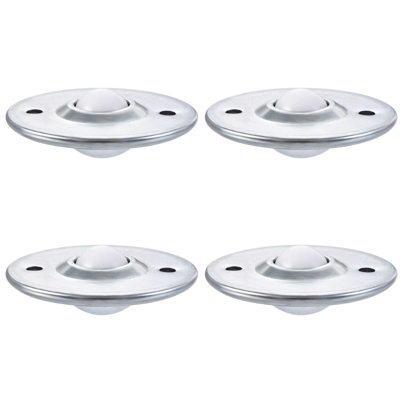 Harfington Ball Transfer Bearing Unit mm Lbs Nylon Flange-mount Type for Transmission 4pcs