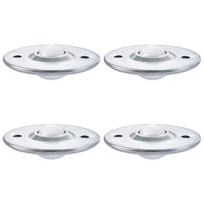 Harfington Ball Transfer Bearing Unit mm Lbs Nylon Flange-mount Type for Transmission 4pcs