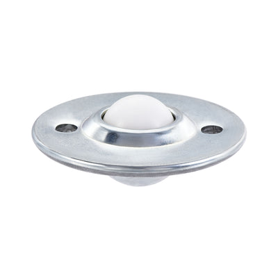 Harfington Ball Transfer Bearing Unit mm Lbs Nylon Flange-mount Type for Transmission 1pcs