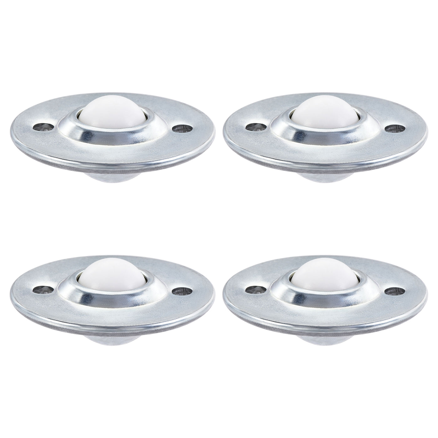 Harfington Ball Transfer Bearing Unit mm Lbs Nylon Flange-mount Type for Transmission 4pcs