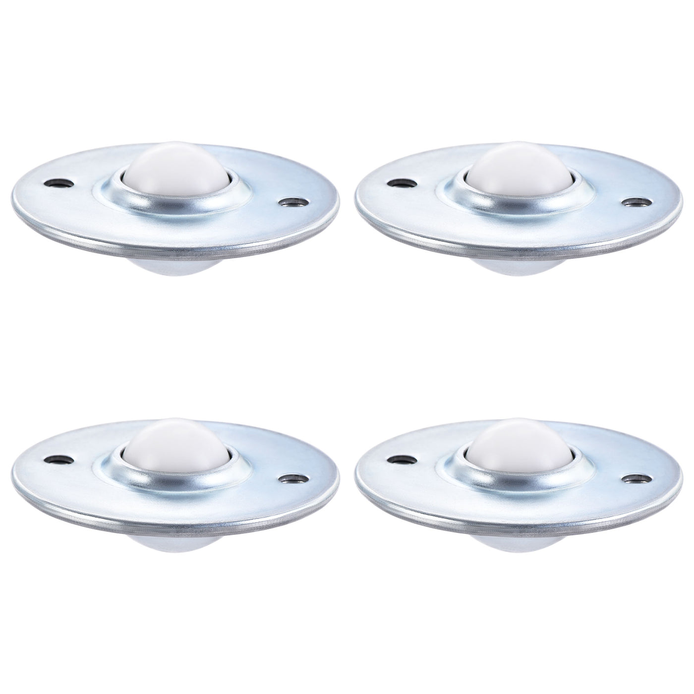 Harfington Ball Transfer Bearing Unit mm Lbs Nylon Flange-mount Type for Transmission 4pcs