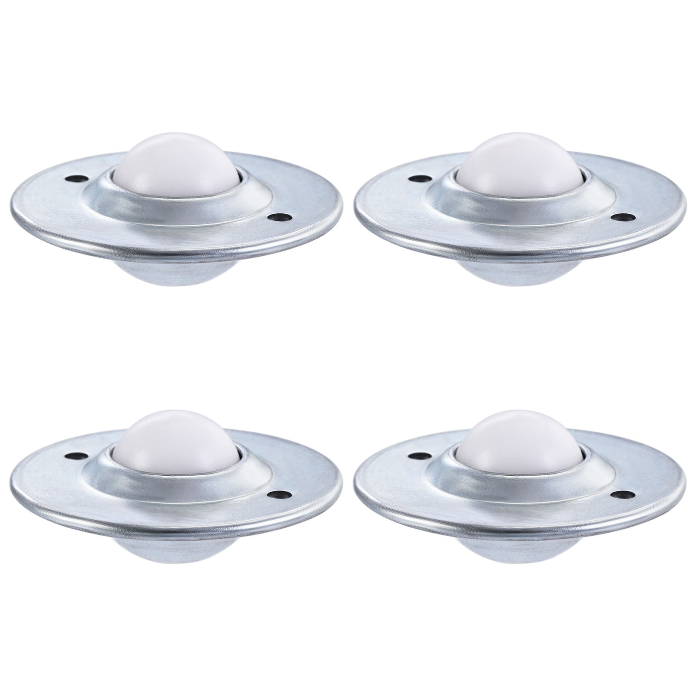 Harfington Ball Transfer Bearing Unit mm Lbs Nylon Flange-mount Type for Transmission 4pcs