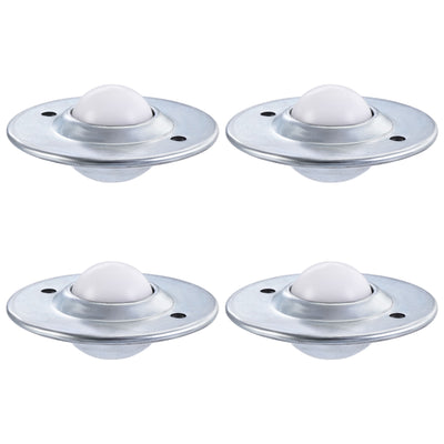 Harfington Ball Transfer Bearing Unit mm Lbs Nylon Flange-mount Type for Transmission 4pcs