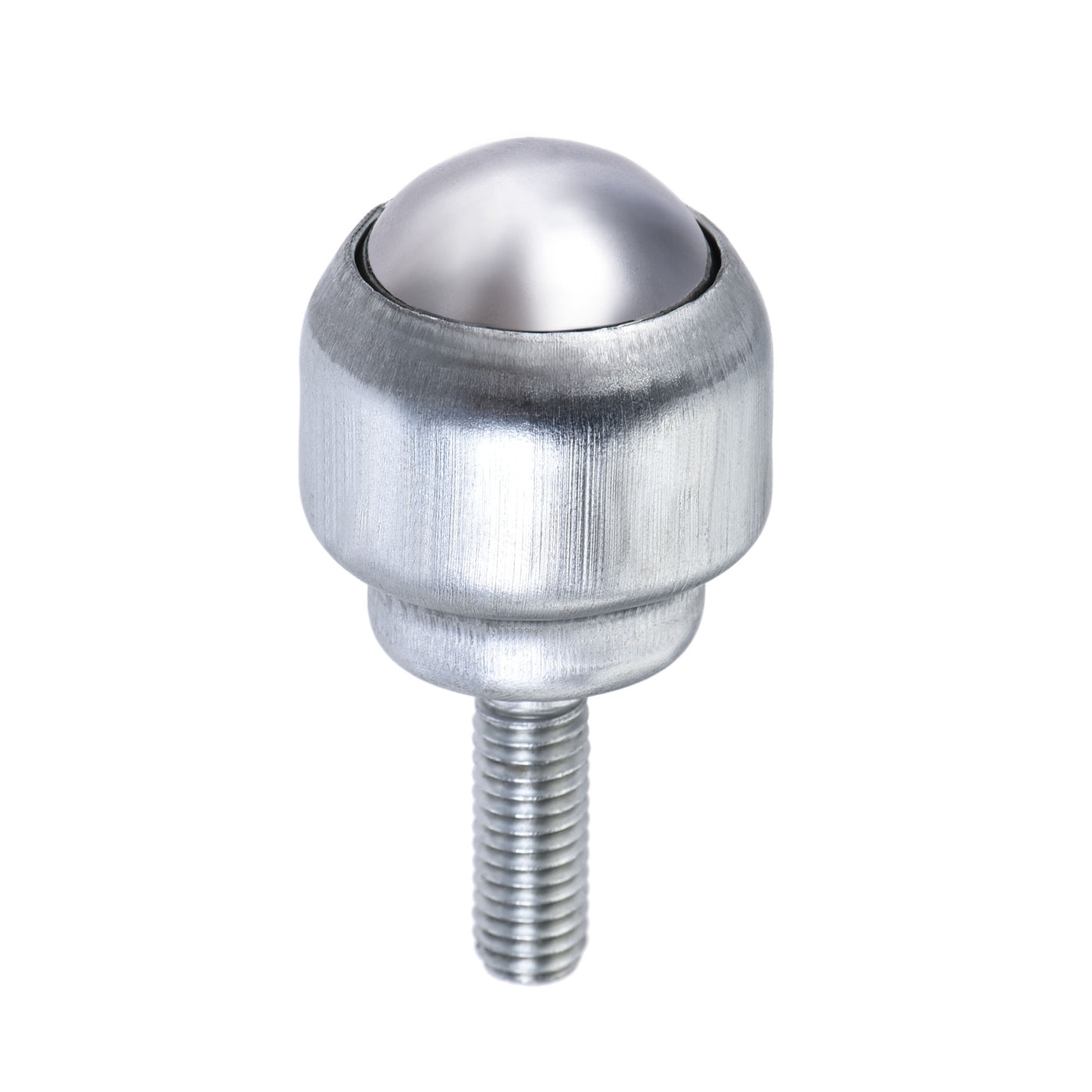 Harfington Ball Transfer Bearing Unit 17mm 44Lbs Carbon Steel Bolt-fixing Type for Transmission 1pcs