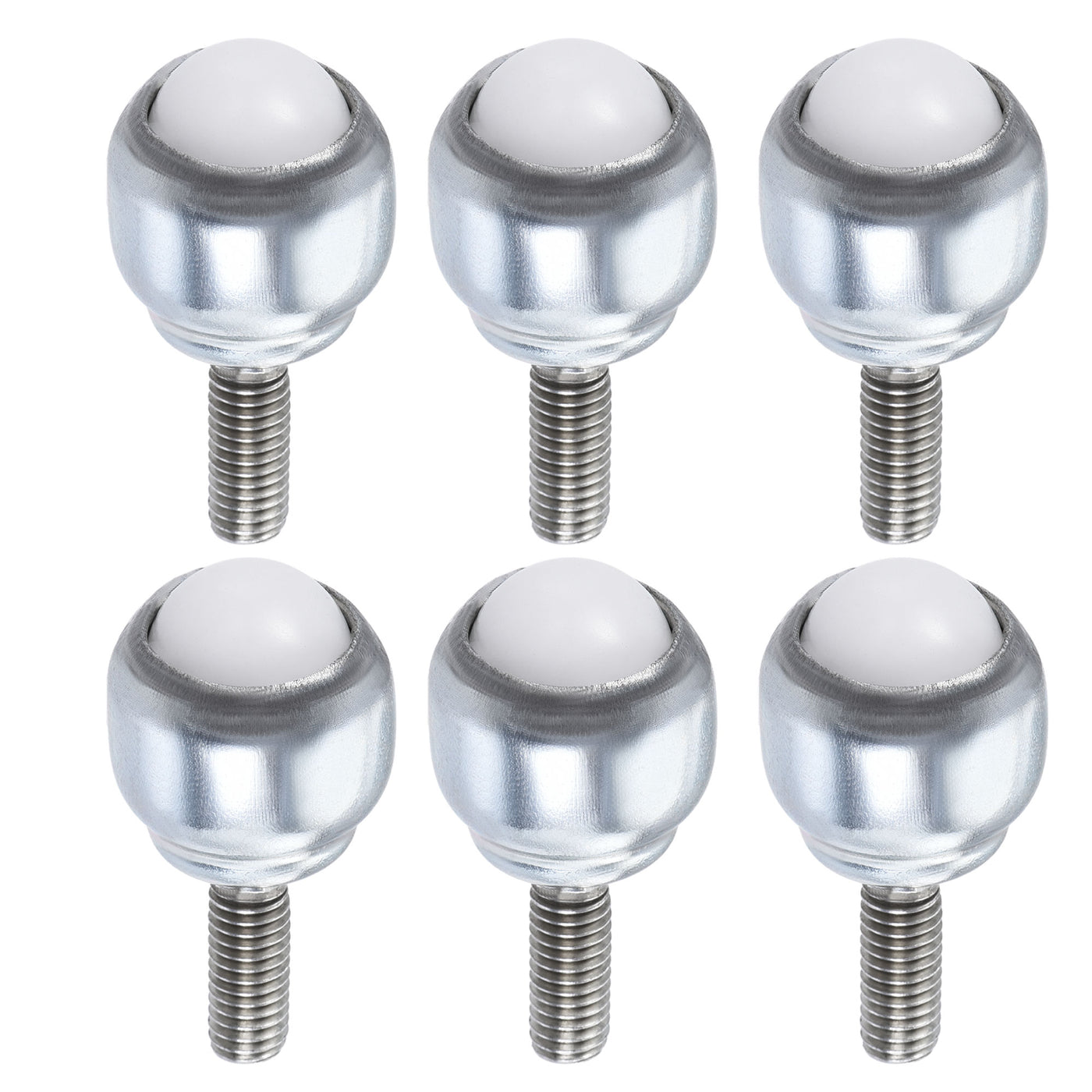 Harfington Ball Transfer Bearing Unit mm Lbs Nylon Bolt-fixing Type for Transmission 6pcs