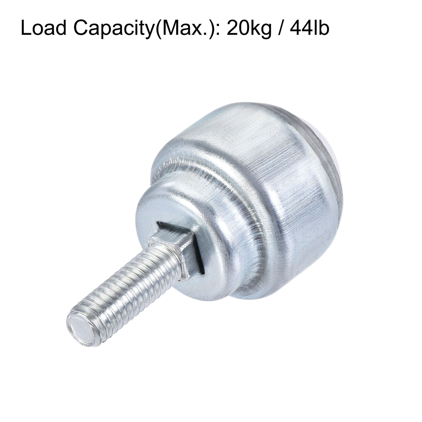 Harfington Ball Transfer Bearing Unit mm Lbs Nylon Bolt-fixing Type for Transmission 1pcs