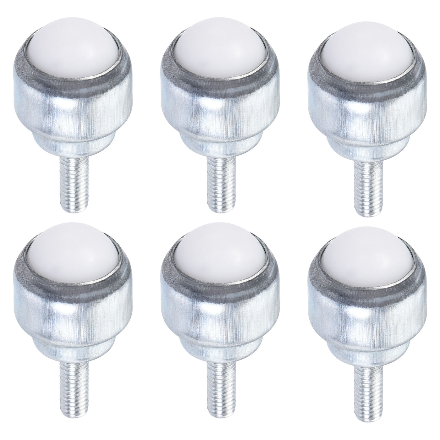 Harfington Ball Transfer Bearing Unit mm Lbs Nylon Bolt-fixing Type for Transmission 6pcs