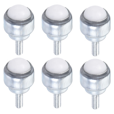 Harfington Ball Transfer Bearing Unit mm Lbs Nylon Bolt-fixing Type for Transmission 6pcs