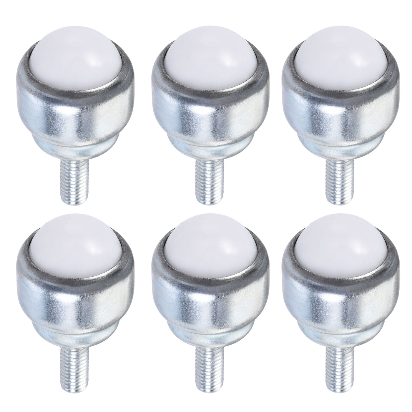 Harfington Ball Transfer Bearing Unit mm Lbs Nylon Bolt-fixing Type for Transmission 6pcs