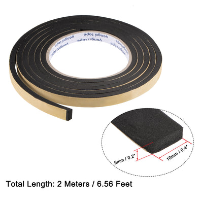 Harfington Sealing Foam Tape EVA Self Adhesive Weather Strip for Window Door Insulation