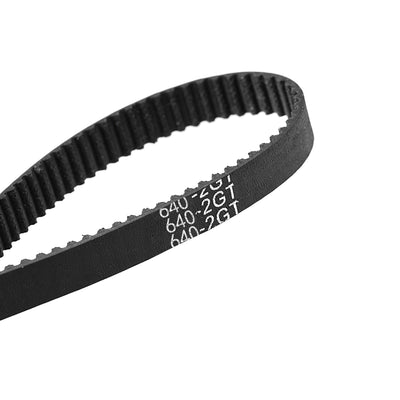 Harfington Timing Belt 640mm Circumference 6mm Width Closed for 3D Printer 2pcs