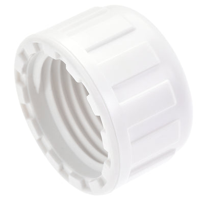 Harfington G Pipe Fitting Cap, PVC Female Thread Hose Connector, for Garden and Outdoor Water Pipes End, 20Pcs