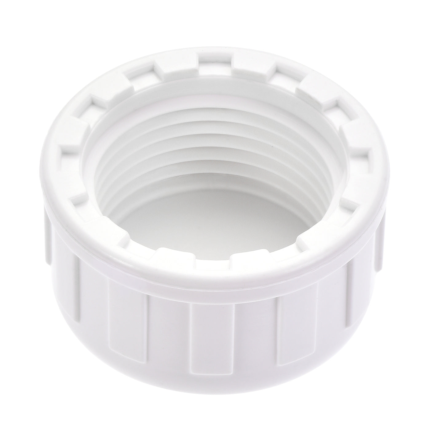 Harfington G Pipe Fitting Cap, PVC Female Thread Hose Connector, for Garden and Outdoor Water Pipes End, 20Pcs