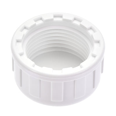 Harfington G Pipe Fitting Cap, PVC Female Thread Hose Connector, for Garden and Outdoor Water Pipes End, 20Pcs