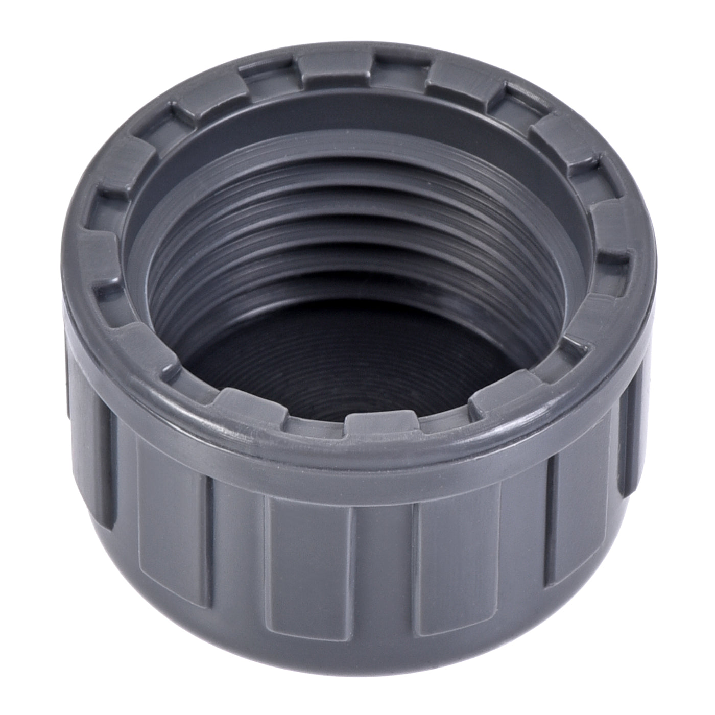 Harfington G Pipe Fitting Cap, PVC Female Thread Hose Connector, for Garden and Outdoor Water Pipes End, 20Pcs