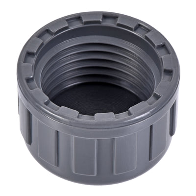 Harfington G Pipe Fitting Cap, PVC Female Thread Hose Connector, for Garden and Outdoor Water Pipes End, 20Pcs