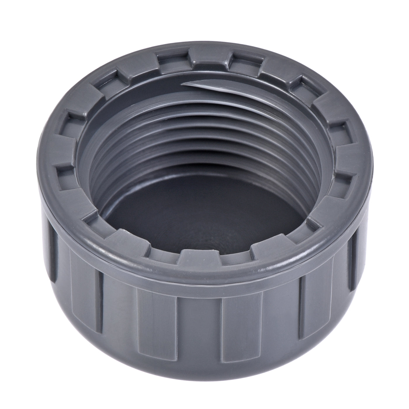 Harfington G Pipe Fitting Cap, PVC Female Thread Hose Connector, for Garden and Outdoor Water Pipes End, 20Pcs