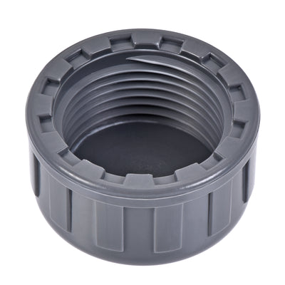 Harfington G Pipe Fitting Cap, PVC Female Thread Hose Connector, for Garden and Outdoor Water Pipes End, 20Pcs
