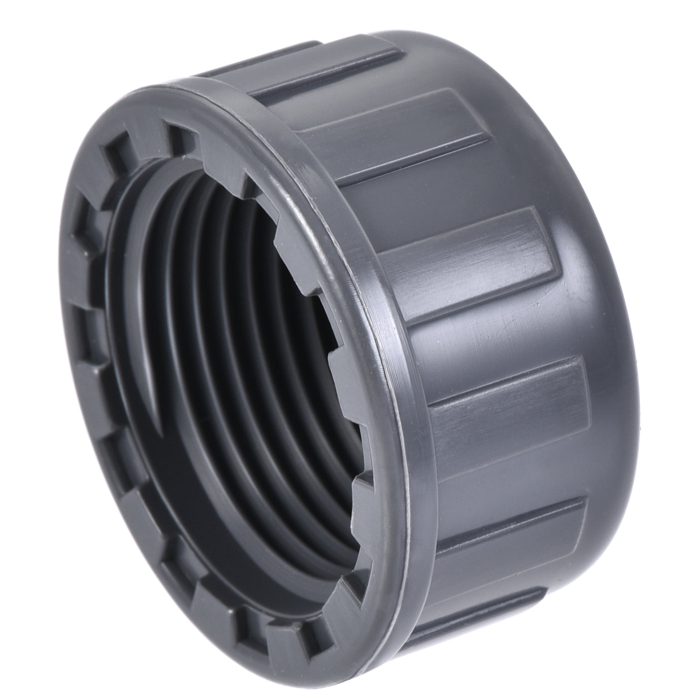 Harfington G Pipe Fitting Cap, PVC Female Thread Hose Connector, for Garden and Outdoor Water Pipes End, 20Pcs