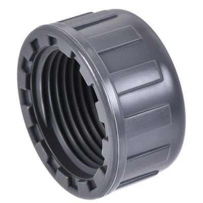 Harfington G Pipe Fitting Cap, PVC Female Thread Hose Connector, for Garden and Outdoor Water Pipes End, 20Pcs