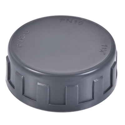 Harfington G Pipe Fitting Cap, PVC Female Thread Hose Connector, for Garden and Outdoor Water Pipes End