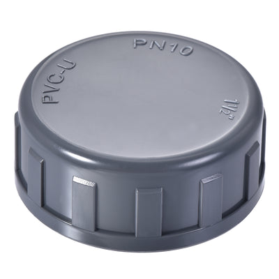 Harfington G Pipe Fitting Cap, PVC Female Thread Hose Connector, for Garden and Outdoor Water Pipes End