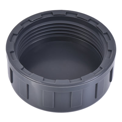 Harfington G Pipe Fitting Cap, PVC Female Thread Hose Connector, for Garden and Outdoor Water Pipes End